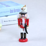 Wooden,Nutcracker,Soldier,Handcraft,Walnut,Puppet,Christmas,Decorations