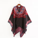 Women,130*150CM,Vintage,Ethnic,Style,Artificial,Cashmere,Scarf,Winter,Shawl