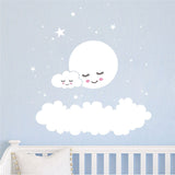 24*24in,White,Cloud,Stickers,Decal