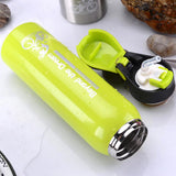 Portable,Stainless,Steel,500ML,Drink,Water,Bottle,Insulated,Straw,Water,Bottle