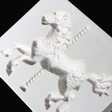 Christmas,Carousel,Horse,Silicone,Fondant,Emboss,Sugarcraft,Mould,Baking,Tools