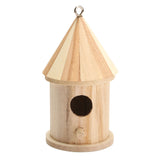 Carving,Wooden,Birdhouse,House,Garden,Hanging,Decor