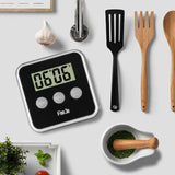 FanJu,FJ231,Digital,Timer,Countdown,Magnetic,Large,Display,Alarm,Stand,Cooking,Timer