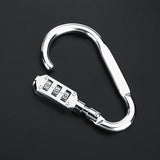 Digit,Combination,Carabiner,Password,Keychain,Buckle,Holder,Suitcase,Travel,Luggage