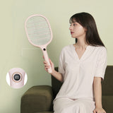 LIBERFEEL,Electric,Mosquito,Swatter,1800mAh,Rechargeable,Safety,Zapper,Racket,Night,Light,Camping,Travel