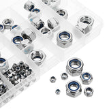 Suleve,MXSN4,170Pcs,Stainless,Steel,Assortment,Nylon,Insert,Locknut