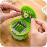 Garlic,Press,Slicer,Chopper,Grater,Presser,Garlic,Grinder,Container,Vegetable,Cutter