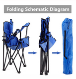 Portable,Outdoor,Folding,Chair,Beach,Chair,Holder,Garden,Beach,Camping