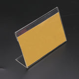 20Pcs,9cmx6cm,Acrylic,Display,Label,Price,Holder,Stands