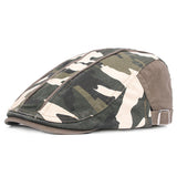 Men's,Camouflage,Cotton,Beret,Summer,Outdoor,Sunshade,Peaked,Forward,Adjustable