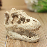 Dragon,Resin,Aquarium,Decoration,Crocodile,Skull,Resin,Ornament