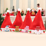 Loskii,Lovely,Children,Christmas,Santa,Claus,Santa,Claus,Snowman,Festival,Party,Decoration