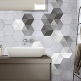 10Pcs,Hexagon,Adhesive,Sticker,Kitchen,Bathroom,Floor