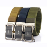 125CM,Nylon,Tactical,Outdoor,Leisure,Canvas,Waist,Belts,Automatic,Alloy,Buckle