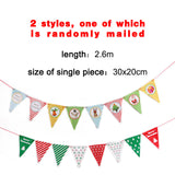 Christmas,Paperboard,Pennant,Flags,Banners,Hanging,Buntings,Garland,Banner,String,Party