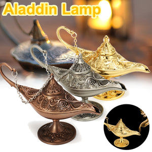 Metal,Carved,Legend,Aladdin,Magic,Genie,Light,Fancy,Dress,Decorations