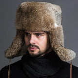 Rabbit,Trapper,Windproof,Earmuffs,Foldable,Russian,Trooper