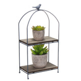 Plant,Stand,Metal,Flower,Garden,Shelf,Display,Outdoor,Indoor