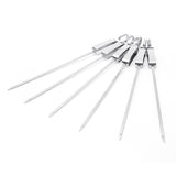 Skewers,Stainless,Steel,Skewers,Metal,Grilling,Skewers,Reusable,Sticks,Storage