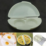 Plastic,Microwave,Omelet,Boiler,Poach,Cooking,Cooker,Maker,Kitchen,Gadget