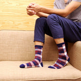 Fashion,Spell,Color,Plaid,Breathable,Cotton,Casual,Socks