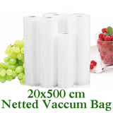 Thickened,20x500,Netted,Vacuum,Vegetabel,Fruit,Fresh,Vacuum