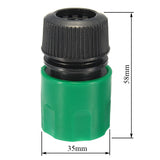 Plastic,Water,Quick,Connector,Garden,Washer,Spayer,Coupler,Green