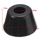 12pcs,25x20x15mm,Black,Rubber,Protector,Chair,Table,Crutch,Stools,Furniture