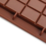 Chocolate,Mould,Break,Apart,Block,Silicone,Baking