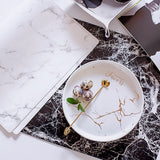 Marble,Placemats,Kitchen,Dining,Table,Place,Decor,45x30CM