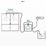 Intelligence,Irrigation,System,Rainforest,Ecological,Cylinder,Spray,Climbing,Humidification,System,Atomizing,Nozzle,Automatic,Watering,Device,Timed,Watering