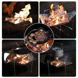 Stainless,Steel,Stove,Outdoor,Camping,Heating,Cooking,Bonfire,Campfire