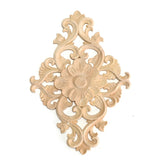 Unpainted,Carved,Onlay,Applique,Furniture,Decor