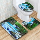 45*75cm,Waterfall,Nature,Scenery,Camping,Floor,Bathroom,Decorations