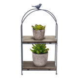 Plant,Stand,Metal,Flower,Garden,Shelf,Display,Outdoor,Indoor