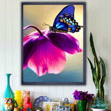 Bufferfly,Diamond,Painting,Embroidery,Cross,Stitch,Decor,Craft