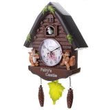 Wooden,Antique,Cuckoo,Clock,Swing,Alarm,Watch,Handcraft