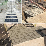 Rectangle,Maker,Stepping,Stone,Reusable,Paver,Molds,Brick,Mould,Cement,Brick,Garden,Walkway,Pavement