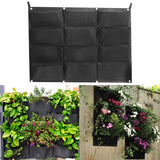 Pockets,Vertical,Garden,Hanging,Planter,Mount,Indoor,Outdoor,Aeration,Growing