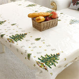 110x180cm,Rectangular,Disposable,Table,Cloth,Christmas,Tablecloth,Printed,Table,Cover