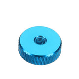 Suleve,M3AN11,10Pcs,Manual,Knurled,Thumb,Screw,Spacer,Washer,Aluminum,Alloy,Multicolor