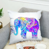 Bohemian,Style,Elephant,Printing,Cushion,Cover,Linen,Cotton,Throw,Pillow,Office