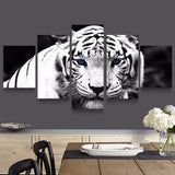 Modern,Canvas,Painting,Print,Tiger,Wallpaper,Sticker,Decorations