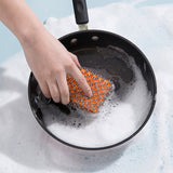 Kitchen,Silicone,Cleaning,Brush,Square,Shape,Metal,Stainless,Steel,Brush,Cleaning,Tools