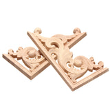 13*7CM,Carving,Decal,Corner,Applique,Frame,Wardrobe,Decoration