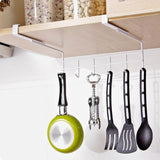 Cabinet,Rails,Hanger,Bathroom,Hanger,Kitchen,Hooks,Cabinet,Shelf,Removed,Storage,Decor