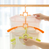 QUANGE,LS010301,Telescopic,Seamless,Children,Cloth,Hanger,360Rotation,Drying,Storage