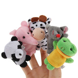 10PCS,Cartoon,Biological,Animal,Finger,Puppet,Plush,Child,Favor,Dolls,Finger,Puppets