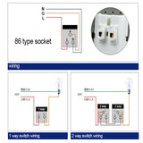 Kempinski,Switch,Light,Dimmer,Panel,Ivory,White,110~250V