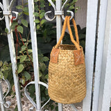 Foldable,Natural,Woven,Seagrass,Belly,Storage,Basket,Flower,Folding,Basket,Weaving,Dirty,Garment,Basket,Fruit,Basket